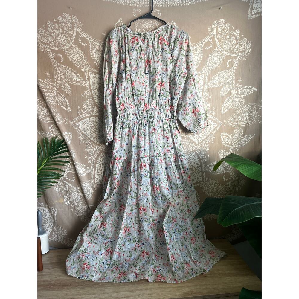 NWT The Great Cotton The Moonstone Floral Midi Dress Sweet Meadow Floral Size 1 - Picture 9 of 10